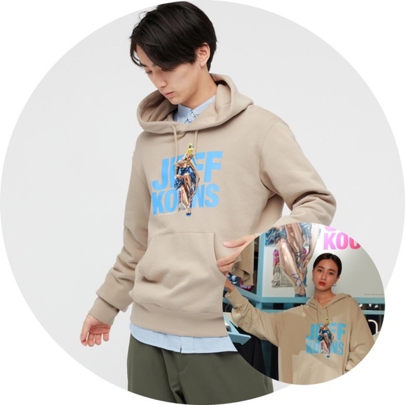 Uniqlo x Jeff koons collab hoodie mens print xs - Picture 6 of 6